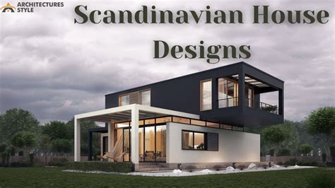 Modern Scandinavian House Designs(Exterior Design) - YouTube