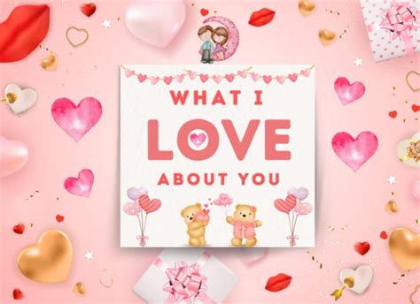 What I Love About You: Fill in The Blank Prompts Book for Boyfriend or ...