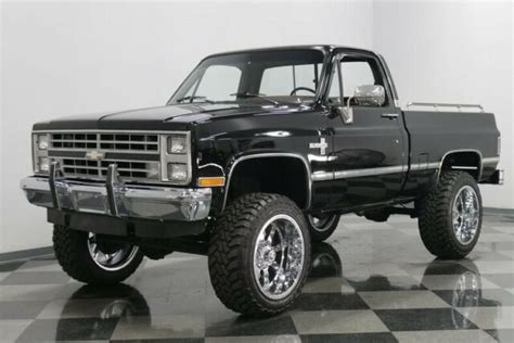 Restored square body Chevy K-10 K10 Silverado for sale - Chevrolet Silverado 1500 4X4 1987 for ...