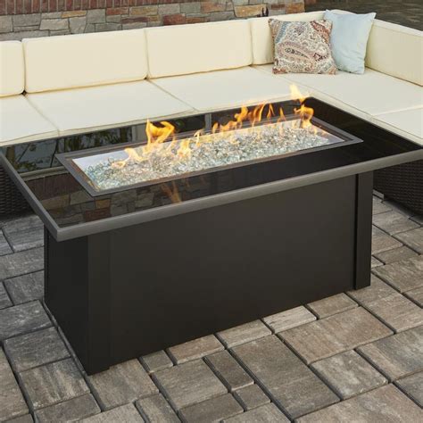 The Outdoor GreatRoom Company Monte Carlo 59-Inch Linear Natural Gas ...