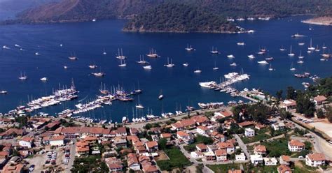 Turkey blue cruise route: Gocek - Gulf of Fethiye - Gocek