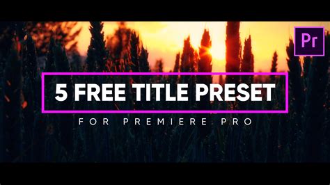 Free Presets