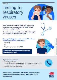 Respiratory syncytial virus (RSV) - Fact sheets