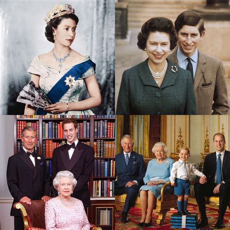 Something in the heir! New photo of 4 generations of royals (including adorable Prince George ...