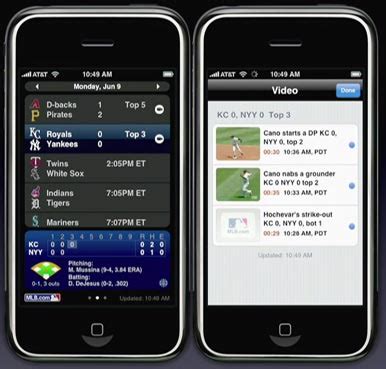 MLB readies $5 At Bat iPhone app | Macworld