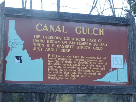 Pierce, Idaho - Our State's First Major Gold Rush - RareGoldNuggets.com