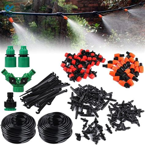 Deago Garden Irrigation System, 100ft/30M Blank Distribution Tubing ...