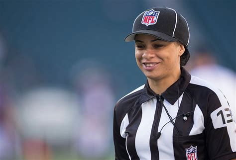 Maia Chaka Becomes The NFL's First Black Female Referee