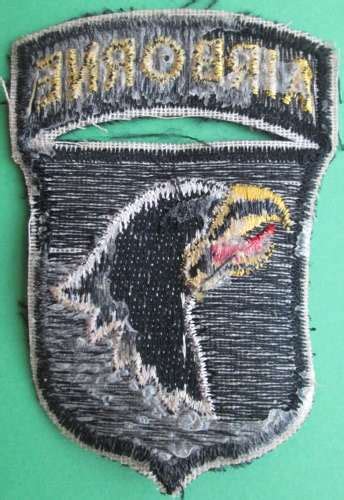 101st AIRBORNE DIVISION (COMBAT SERVICE) PATCH