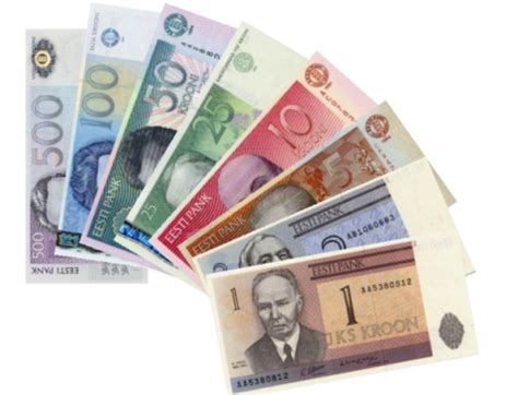 Estonian kroon - currency | Flags of countries