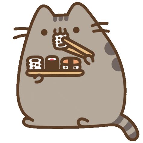 Fast Food Cat Sticker by Pusheen for iOS & Android | GIPHY