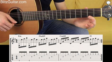 The Most Simple Plucking Pattern with Beautiful Chords - YouTube