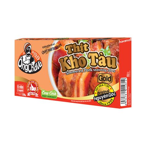 Viên Gia Vị Thịt Kho Tàu Ông Chà Và (6 Viên) 126gr - HavaMall - Siêu ...