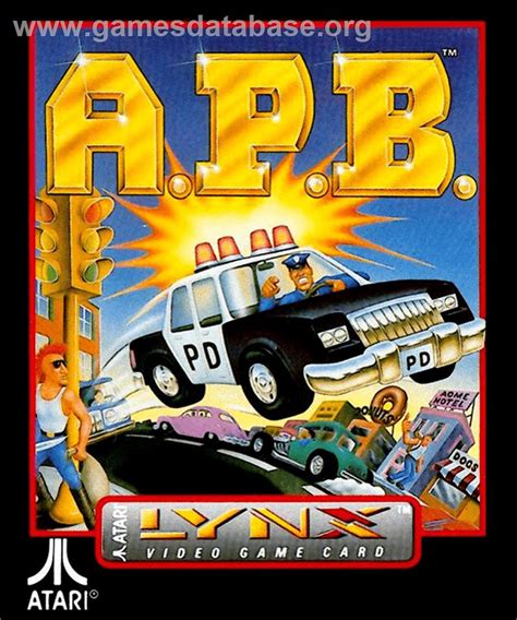 APB: All Points Bulletin - Atari Lynx - Games Database