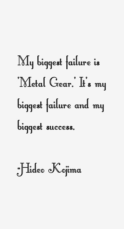 Hideo Kojima Quotes & Sayings (Page 3)