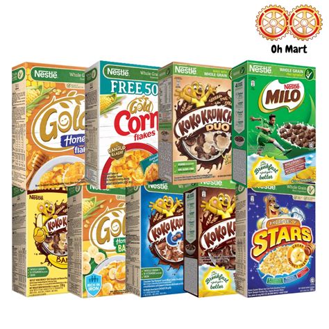 Nestle Breakfast Cereal Koko Krunch 300 g/ Honey Star 300 g/ Milo 300g/ Corn Flakes 275g/ KoKo ...