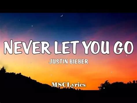 MP3 DOWNLOAD: Justin Bieber - Never Let You Go [+ Lyrics] | CeeNaija