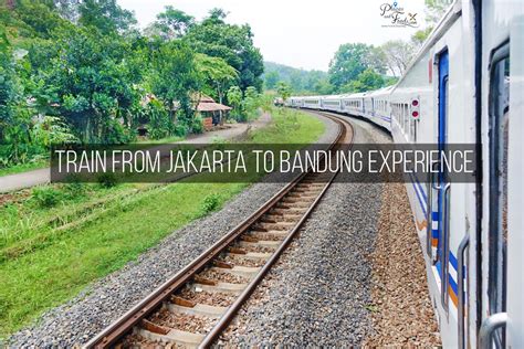 Train from Jakarta to Bandung Experience