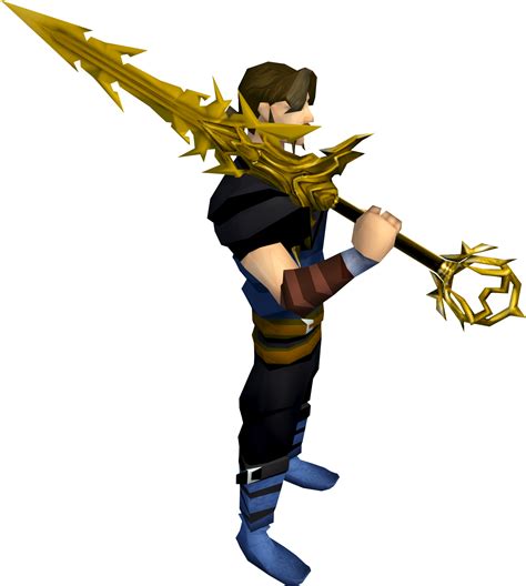 Golden Zamorak godsword (passive) - The RuneScape Wiki