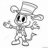 Jiminy Cricket Coloring Page 37773 29857 sketch template