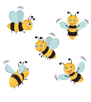 Premium Vector | Bee illustration