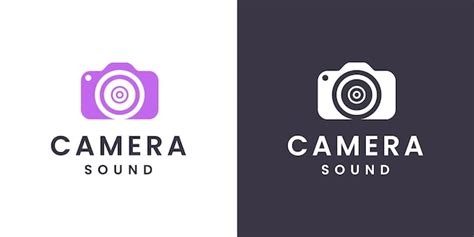 Premium Vector | Abstract camera logo design