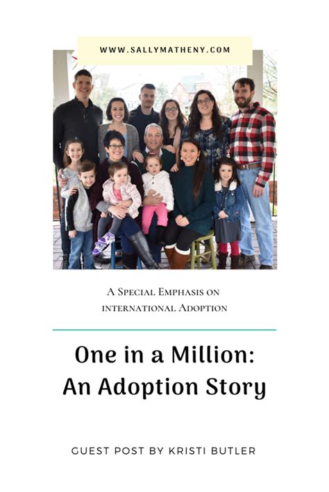 One in a Million: Adoption Story | Sally Matheny