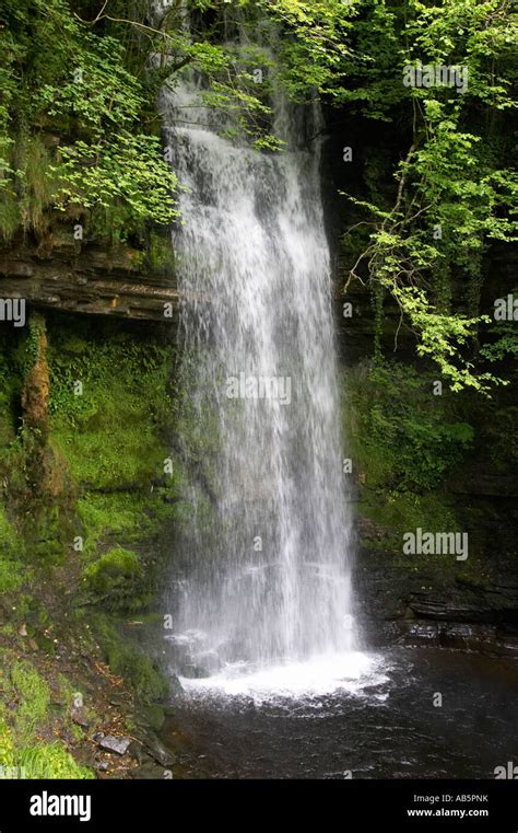 Glencar waterfall county Leitrim Stock Photo - Alamy