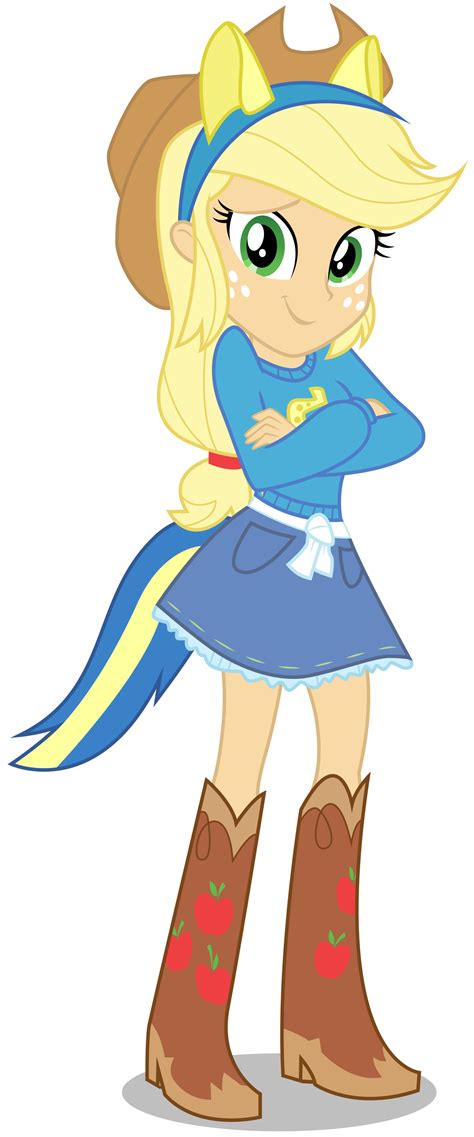 Applejack (Human) - Wondercolts Attire by CaliAzian.deviantart.com on ...