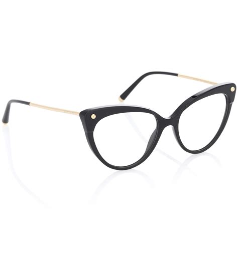 Lyst - Dolce & Gabbana Cat-eye Glasses in Black