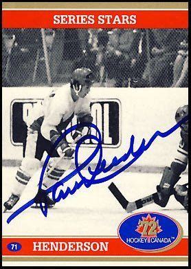 PAUL HENDERSON 1972 Team Canada SIGNED Hockey Card by AJ Sports World. $99.00. This Hand-Signed ...