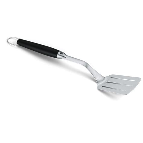 Weber 6620 Premium Stainless Steel BBQ Spatula With Soft-Touch Handle : BBQGuys