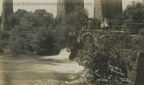 Postcards Then and Now: Pensford, Somerset c1910