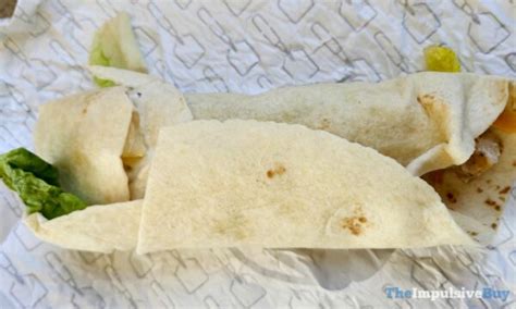 REVIEW: Wendy's Grilled Chicken Ranch Wrap - Grandma's delights