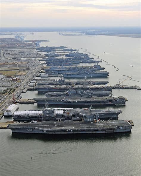 U.s. Navy Warships Naval Station Norfolk Photograph by Carl Deaville - Pixels