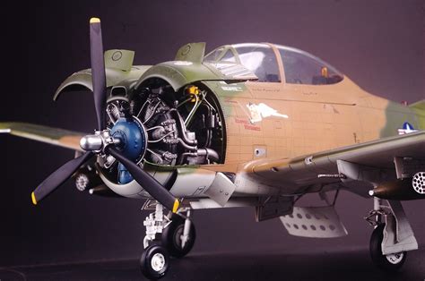 Scalehobbyist.com: T-28 B/D Trojan by Kitty Hawk Models