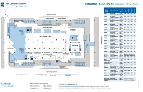 Floor Plans - RBC Convention Centre Winnipeg