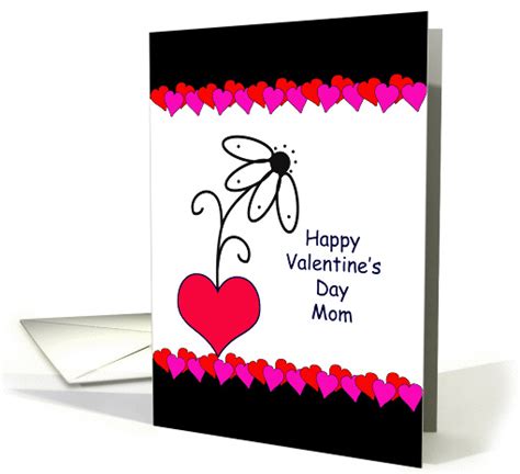 For Mom / For Mother Valentine's Day Greeting Card-Pink... (544854)