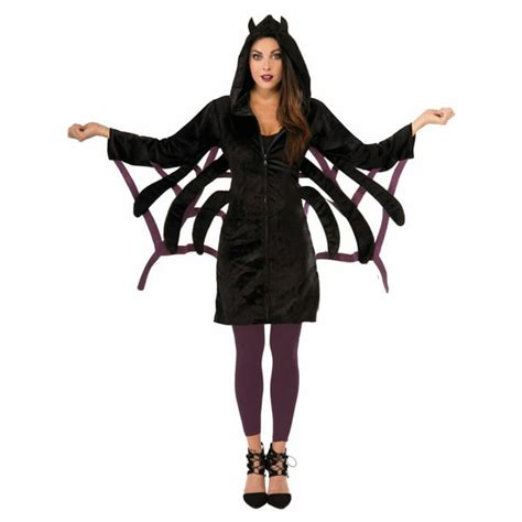 Spider Adult Hoodie Costume - Walmart.com - Walmart.com