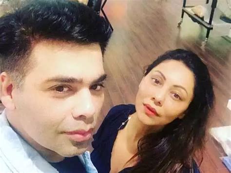 Karan Johar shares a stunning selfie with BFF Gauri Khan | Filmfare.com