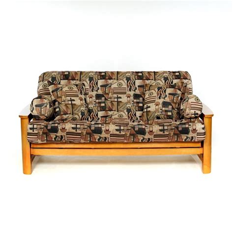 Geometric Art FULL FUTON COVER Full Size Fits 6-8in Mattress 54 x 75 Inch - Walmart.com ...