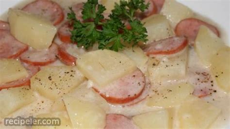 Kielbasa And Potato Bake