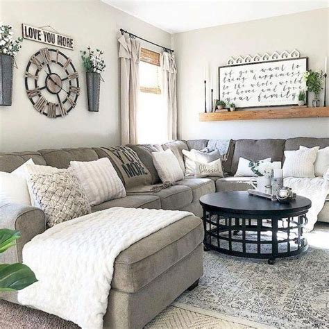 Awesome grey living room are available on our website. Read more and you… | Modern farmhouse ...