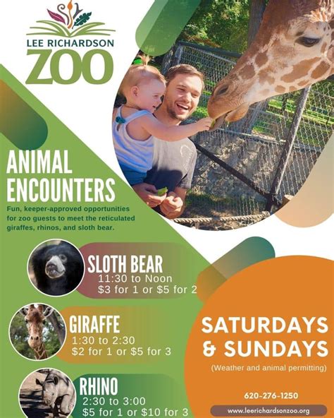 Animal Encounters at Lee Richardson Zoo | Finney County Kansas | Garden City Attractions and ...