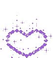 Sparkle Heart Purple Heart Sticker - Sparkle Heart Purple Heart Purple Sparkle Heart - Discover ...