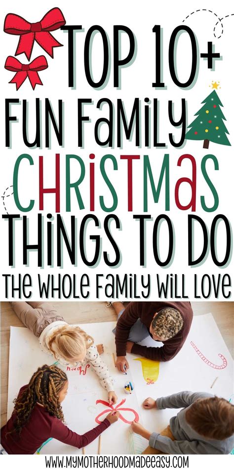 25+ Fun Family Christmas Traditions Ideas | My Motherhood Made Easy