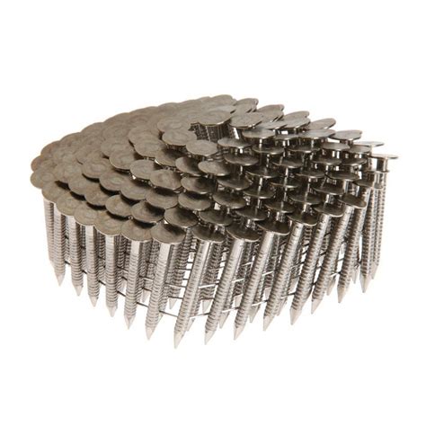 1-1/4 in. x 0.120 in. Stainless Steel Coil Roofing Nails - KYA FASTENERS