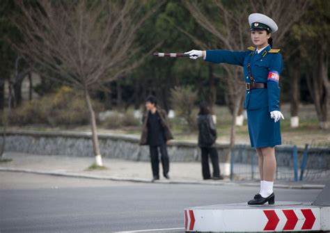 "the face of Pyongyang" traffic officer - Pyongyang North … | Flickr