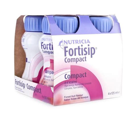 Nutricia Fortisip Compact Forest Fruit - 4 x 125ml | Chemist 4 U