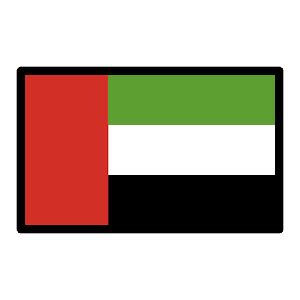 United Arab Emirates flag emoji clipart. Free download transparent .PNG ...